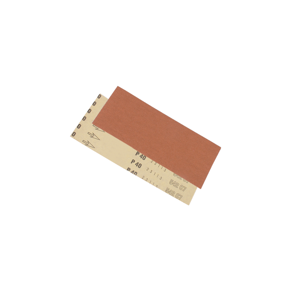 APP W115 - Wstęga ścierna bez otworów i rzepu P80 brązowy 115 x 280mm op (100szt) (1)