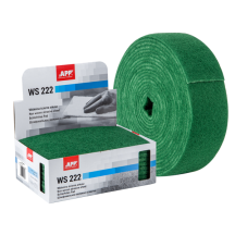APP WS 222 - Włóknina ścierna w arkuszach o wymiarach 150 mm x 230 mm mikroziarnista złoty 150 x 230mm op (10szt) (10)