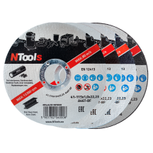 NTools SDC - Tarcza do cięcia stali 115 x 1 0 x 22 23 (1)