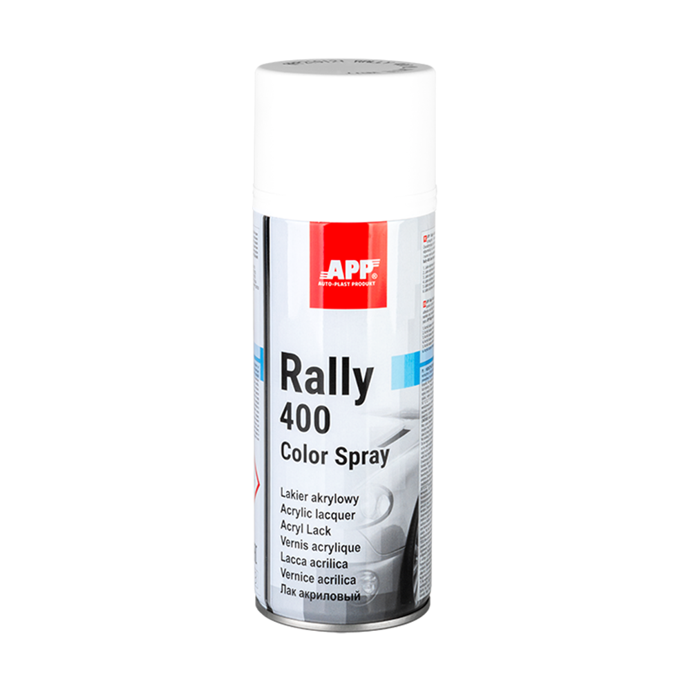 Bombe de peinture APP Rally - Peinture acrylique, 400 ml