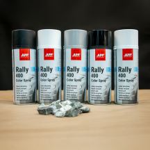 Bombe de peinture APP Rally - Peinture acrylique, 400 ml