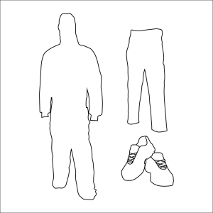 Habillements et vetements de travail