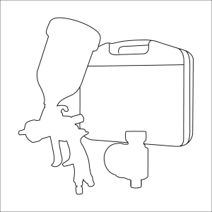 Pistolet a peinture